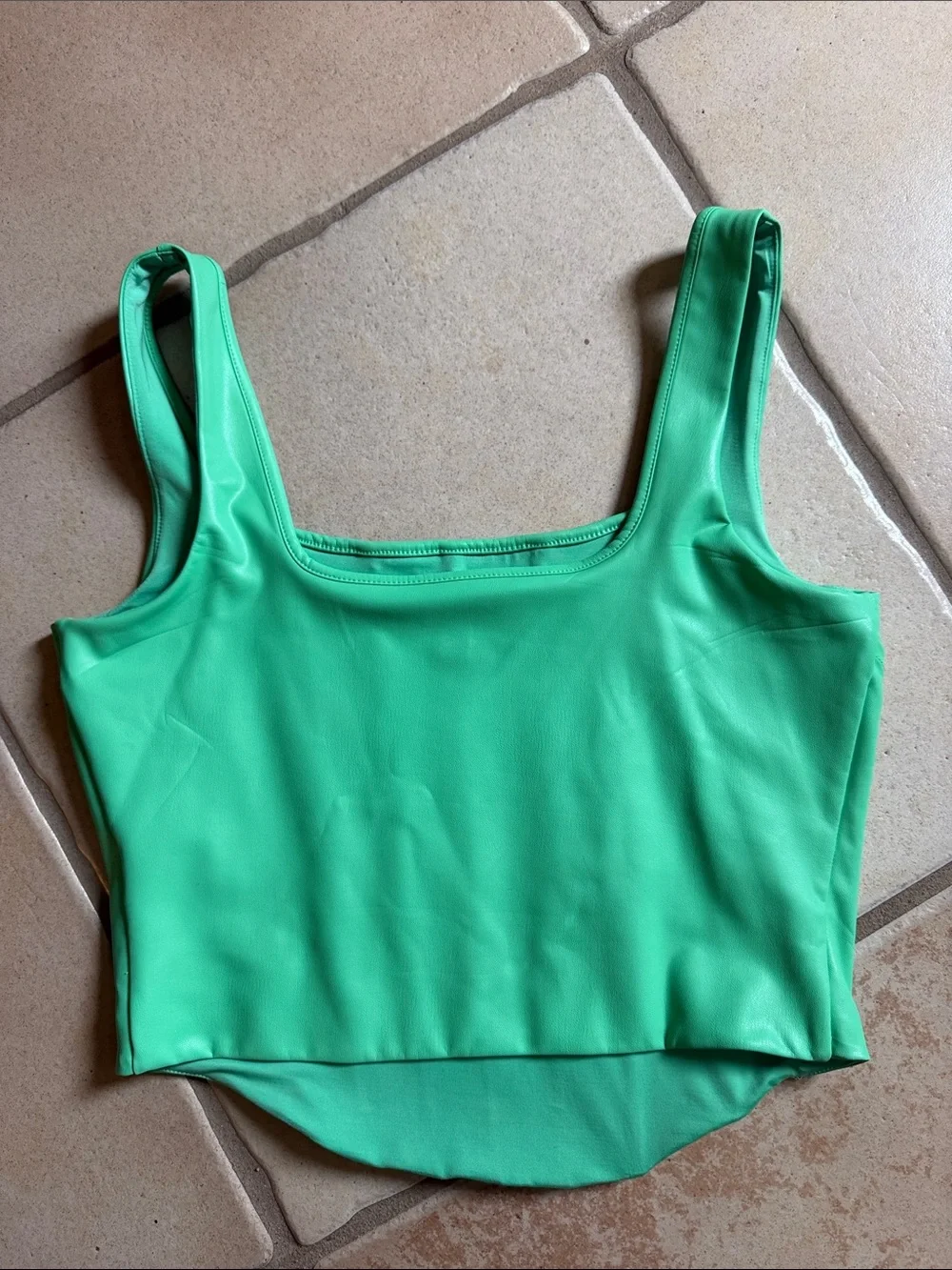 Express Women’s Green Tank Top